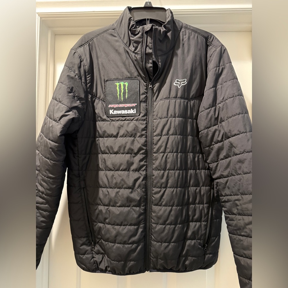 Fox Kawasaki / Monster / Pro Circuit Race Team jacket men’s size Large